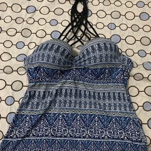 Halter Tankini Swim Top 💚